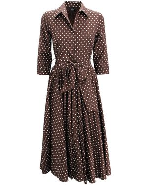 Lavi Shirt Dresses - Marrón