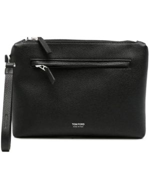 Tom Ford Cross Body Messenger - Black