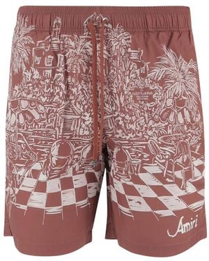 Amiri Beachwear - Red
