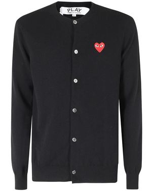 COMME DES GARÇONS PLAY Cardigans - Negro