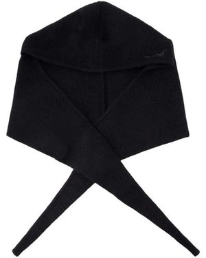 Ganni Winter Scarves - Nero