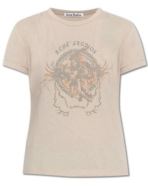 Acne Studios T-Shirts - Natural