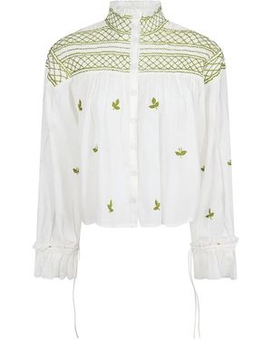 Scarlett Poppies Shirts - Blanco