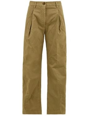 Aspesi Straight Trousers - Green