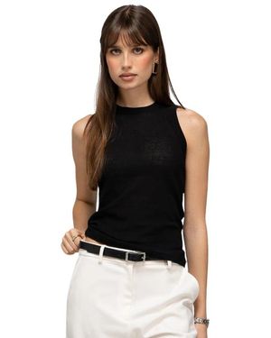 GUAJA. Sleeveless Tops - Negro
