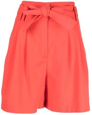 Sonia Rykiel High-Waisted Tailored Shorts - Rot