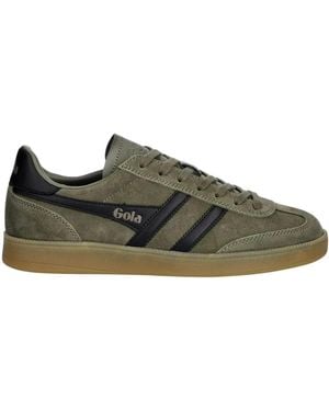 Gola Schoenen ,Groen ,Leer Viper Sneakers