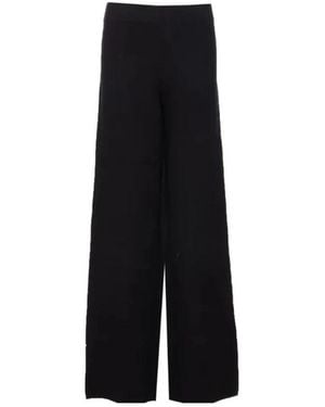 Max Mara Broeken ,Zwart ,Marzia Wijde Pijpen Broek