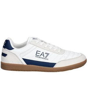 EA7 Klassische Low-Cut-Sneaker - Blau