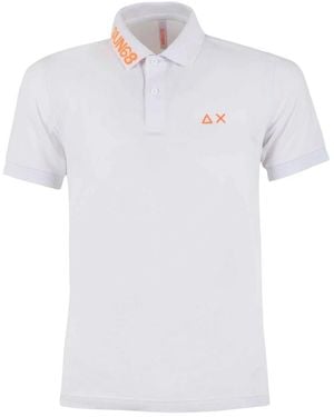 Sun 68 Polo Shirts - Bianco