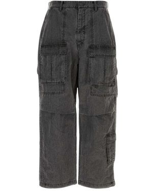 Juun.J Nylon Cargo Pant - Grau