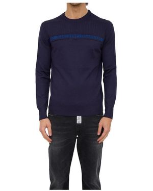 Bikkembergs Blauer pullover