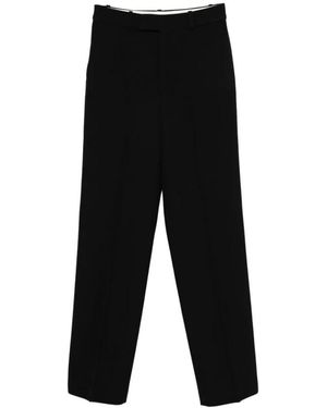 Rohe Straight Trousers - Black