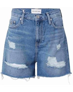 Calvin Klein Denim Shorts - Blue
