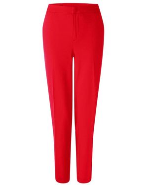 Ouí Slim-Fit Trousers - Rojo