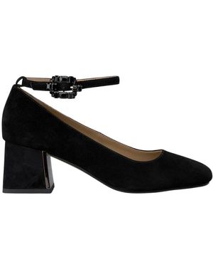 Alma En Pena. Court Shoes - Black