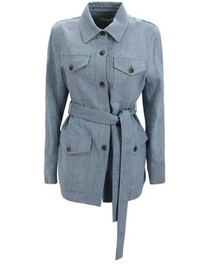 P.A.R.O.S.H. Light Jackets - Blue