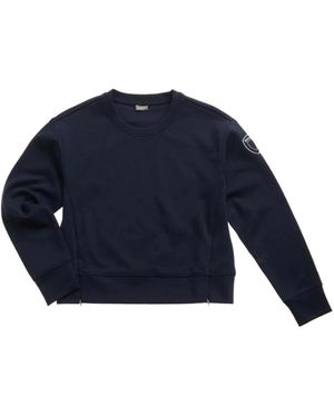 Blauer Sweatshirts - Blauw