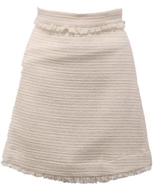 Marella Short Skirts - Neutro
