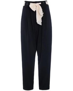 Bitte Kai Rand Tapered Trousers - Blu