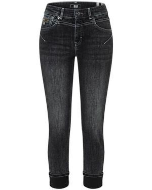 M·a·c Reiche Schlanke Authentische Denim Jeans - Schwarz