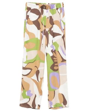 Marella Wide Trousers - Metallic