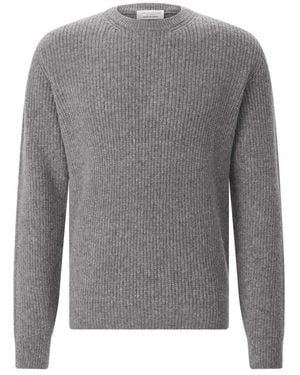 Roberto Collina Round-Neck Knitwear - Grigio