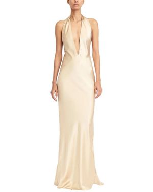 16Arlington Kleedjes ,Polyester Maren Gown - Naturel