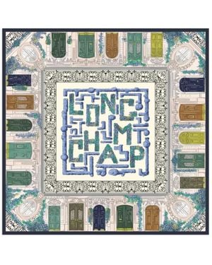 Longchamp Silky Scarves - Verde