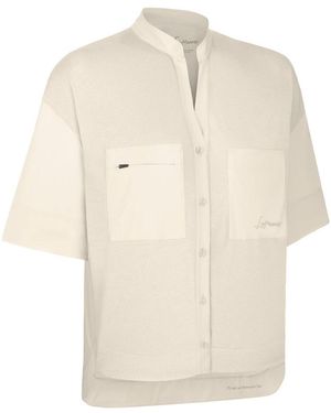 Lamunt Ulli Mnt Travel L/Shirt - Natur