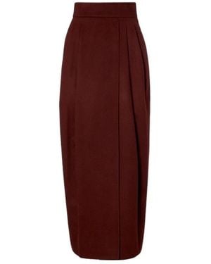 Max Mara Midi Skirts - Rojo