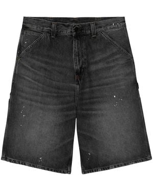 Carhartt Korte Broeken ,Zwart ,Katoen Og Single Knee Short