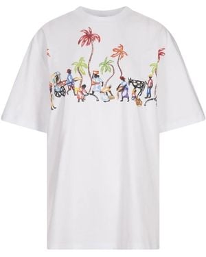 Stella Jean T-Shirts - Blanc