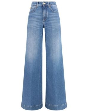 Jacob Cohen Wide Jeans - Azul
