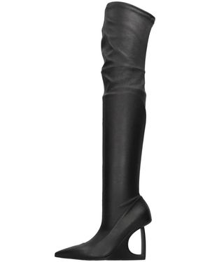 Vic Matié Over-Knee Boots - Negro