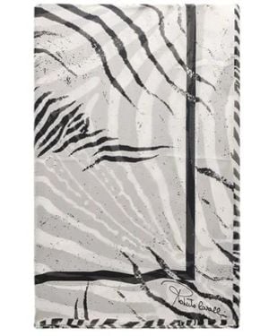 Roberto Cavalli Silky Scarves - White