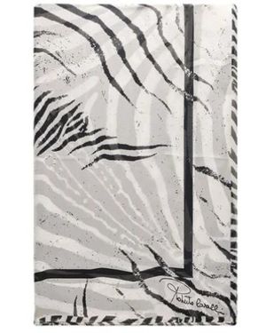 Roberto Cavalli Silky Scarves - White