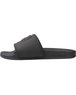 Karl Lagerfeld Sliders - Negro