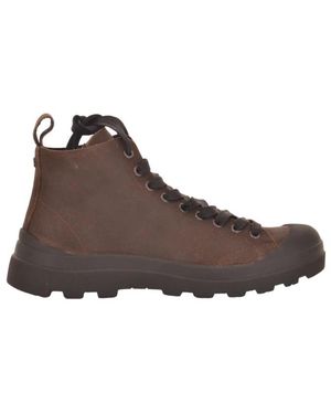 Pànchic Lace-Up Boots - Bruin