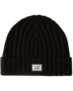 C.P. Company Schwarze Handschuhe Für Stilvolle Outfits