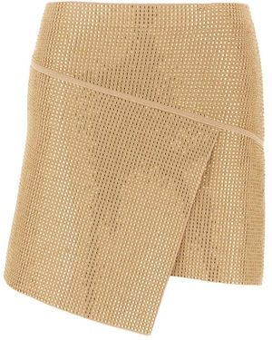 ANDREA ADAMO Short Skirts - Neutro