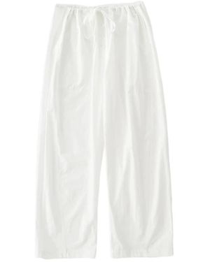 Studio Nicholson Wide Trousers - Blanco