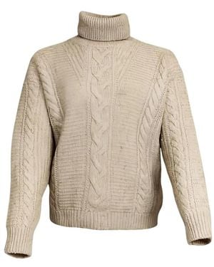 Max Mara Truien & Vesten ,Fingere Turtleneck - Naturel