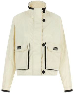 Ferragamo Light Jackets - Natural