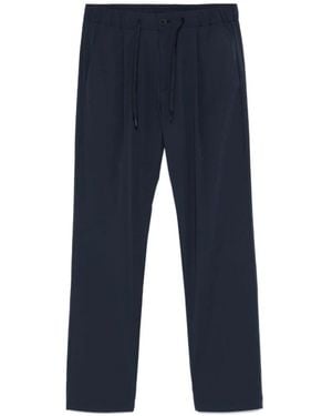Herno Straight Trousers - Azul