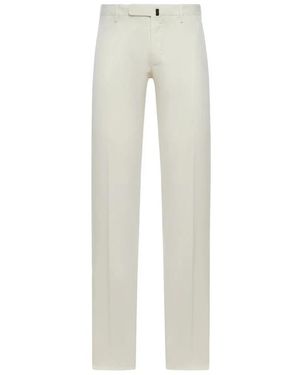 Incotex Straight Trousers - White