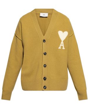 Ami Paris Cardigans - Giallo
