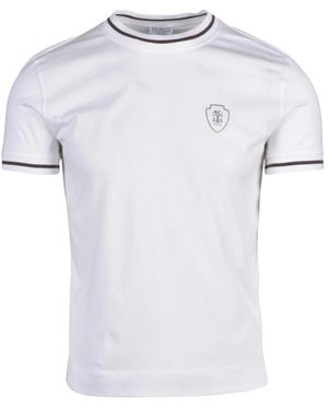 Brunello Cucinelli T-Shirts - White
