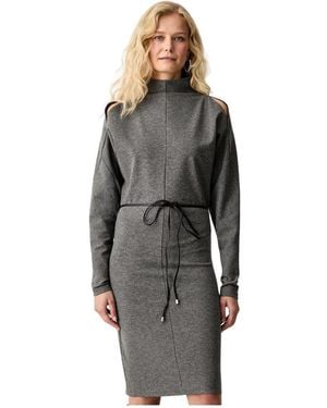 Patrizia Pepe Midi Dresses - Gris