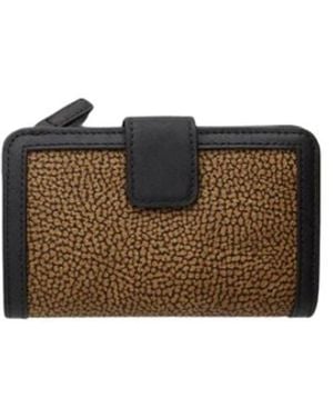 Borbonese Accessoires ,Bruin ,Leer B-Urban Portemonnee